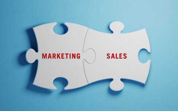 Two pieces of the puzzle, marketing and sales