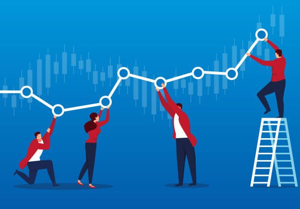 Rising performance trend - chart