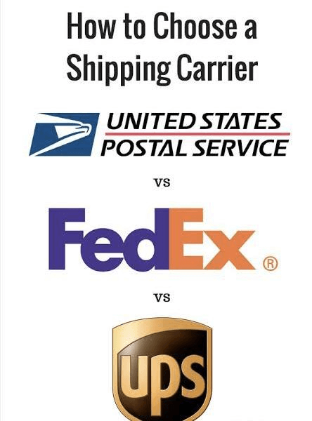 UPS vs. USPS vs. Fedex - 2023 Shipping Rates Compared - Flat Rate