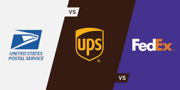 UPS VS USPS VS FedEx