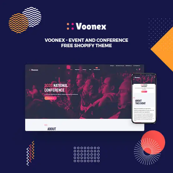 Shopify free themes-Voonex