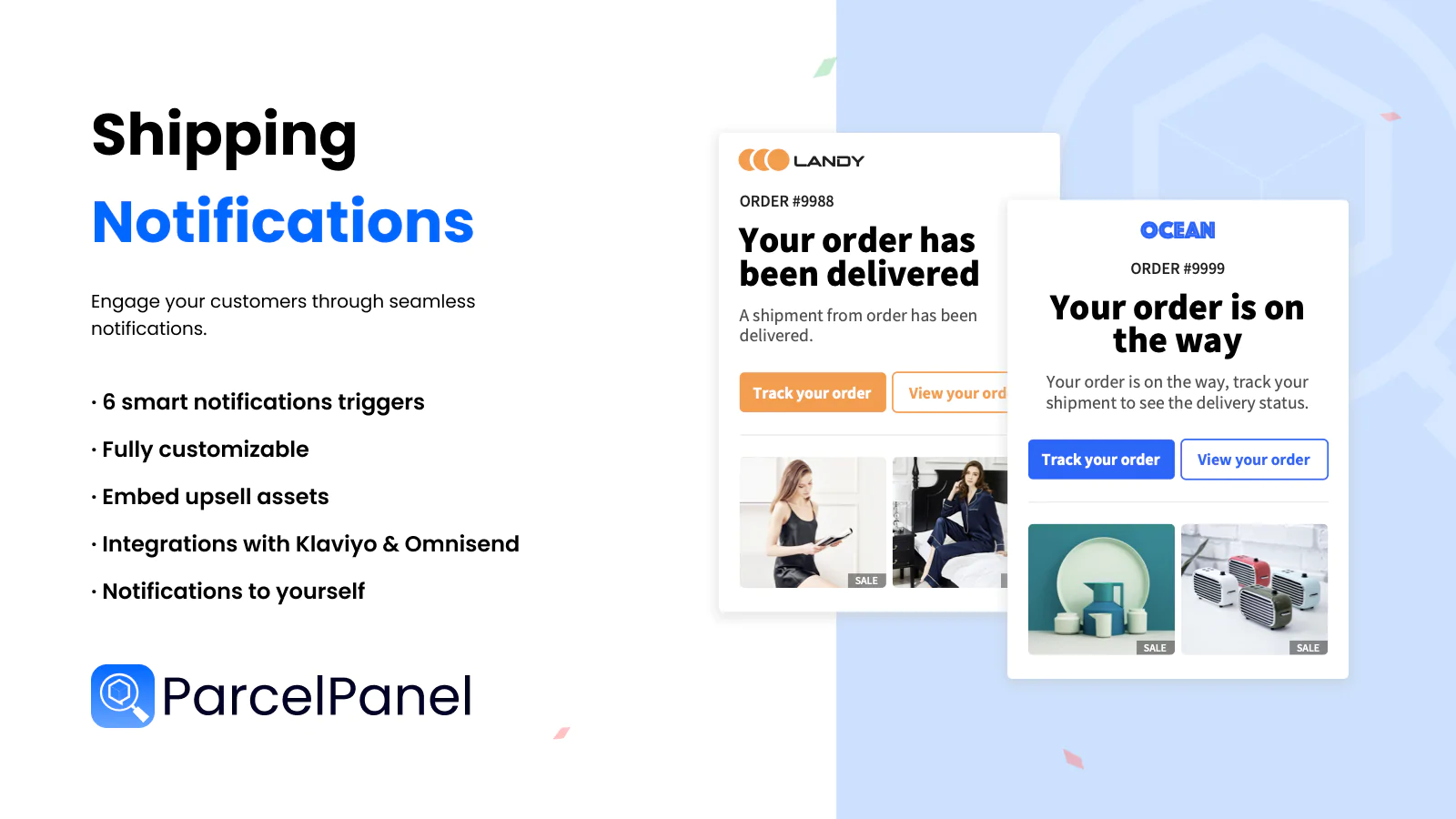 smart notifications parcelpanel